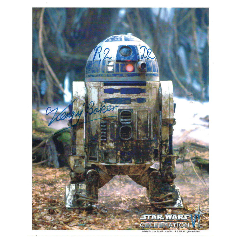 R2-D2 10x8 Photo Hand Signed by Kenny Baker – The Signature Shop