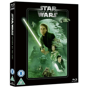 Return of the Jedi  Blu-ray signed by Warwick Davis