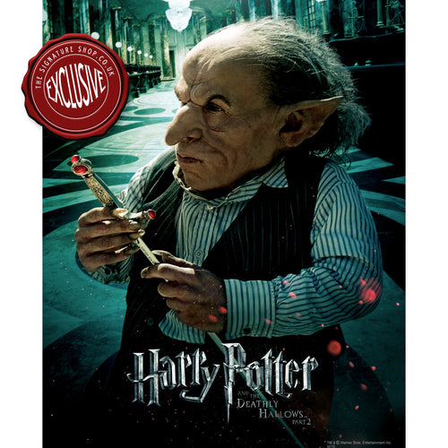 Deathly Hallows Griphook 10x8 Photo signed by Warwick Davis