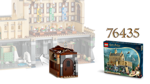 Hogwart’s Castle: Charms Class Lego set, signed by Warwick Davis