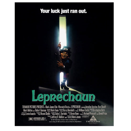 Leprechaun Poster Print Signed by Warwick Davis