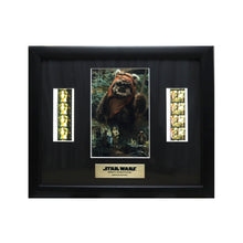 Star Wars Return of the Jedi Filmcell Signed by Warwick Davis