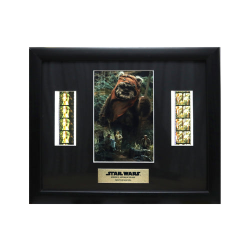 Star Wars Return of the Jedi Filmcell Signed by Warwick Davis