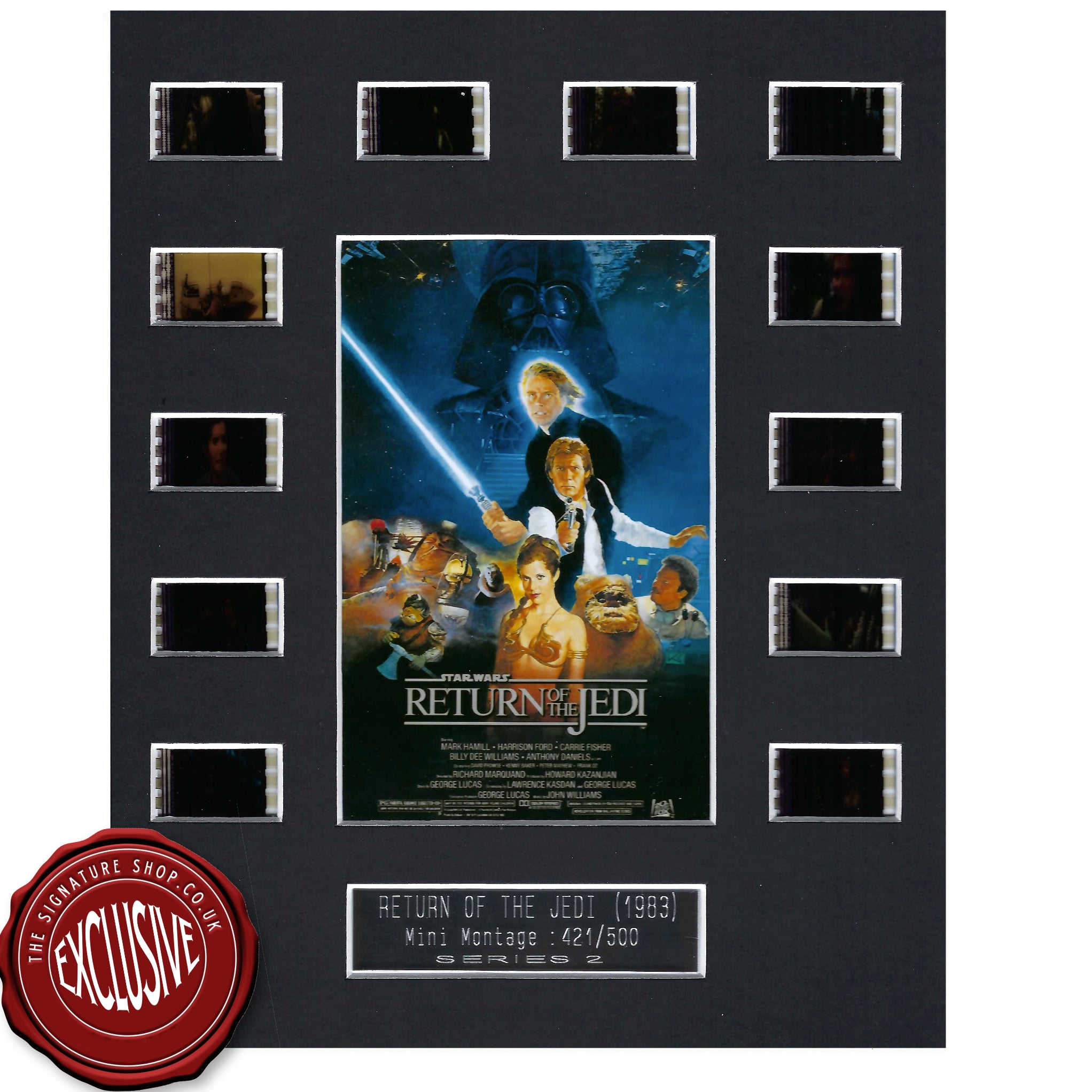 Star Wars Return of the Jedi Film Cell Signed by Warwick Davis – The  Signature Shop