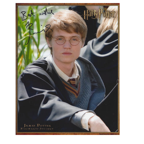 James Potter  10x8 Photo signed by Robbie Jarvis