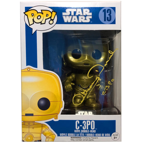 C-3PO Pop!™ Figure signed by Anthony Daniels