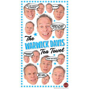 The Warwick Davis Tea Towel
