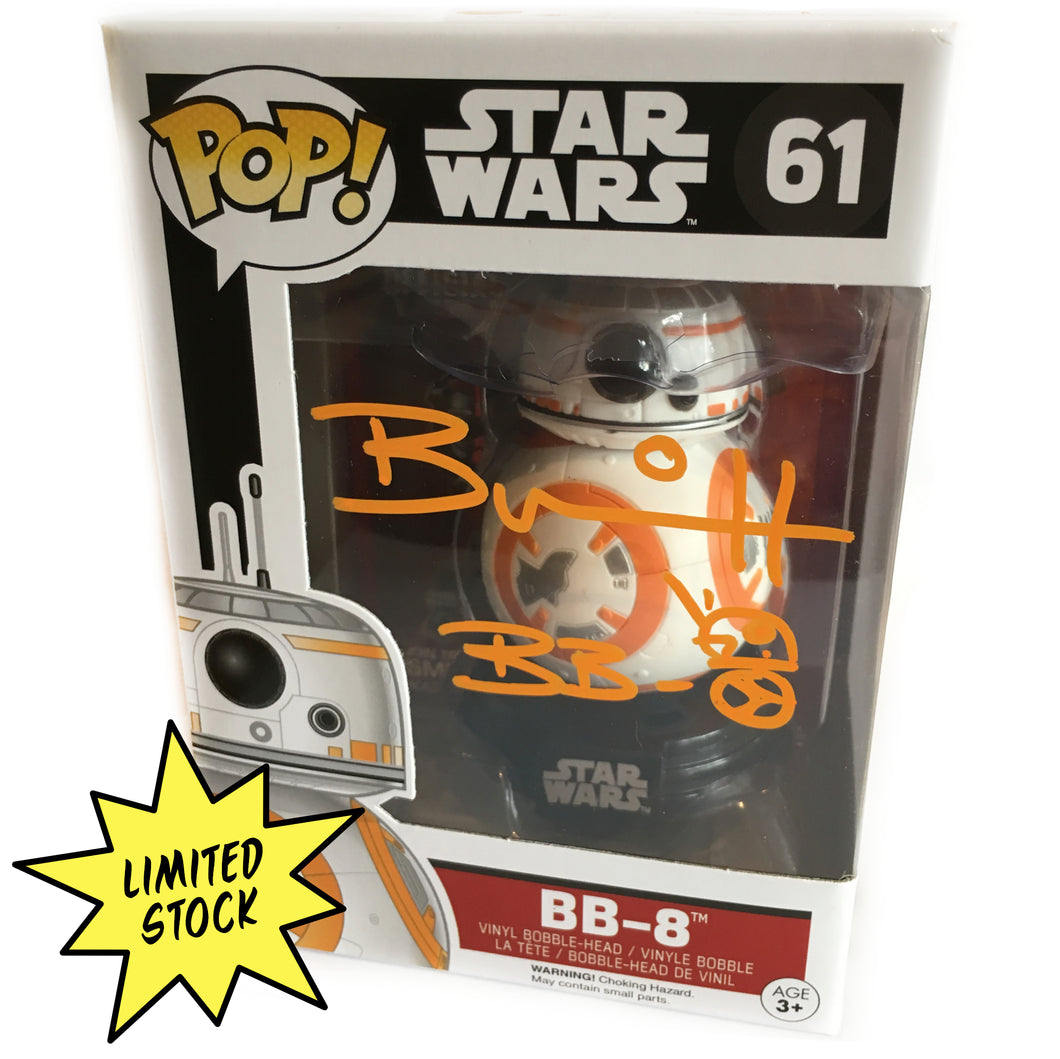 BB-8 Pop! signed by Brian Herring