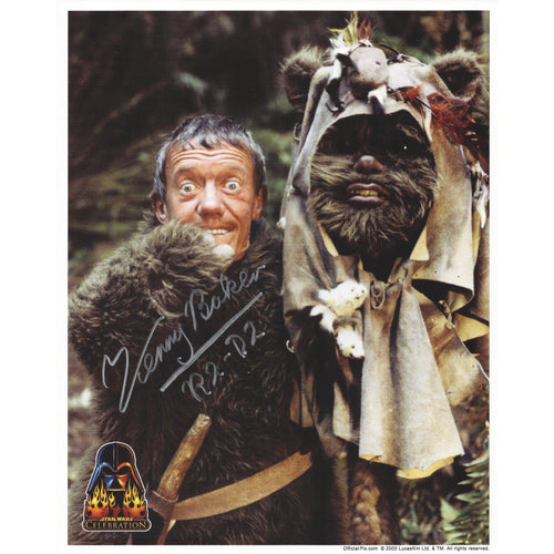 Paploo 10x8 Photo signed by Kenny Baker