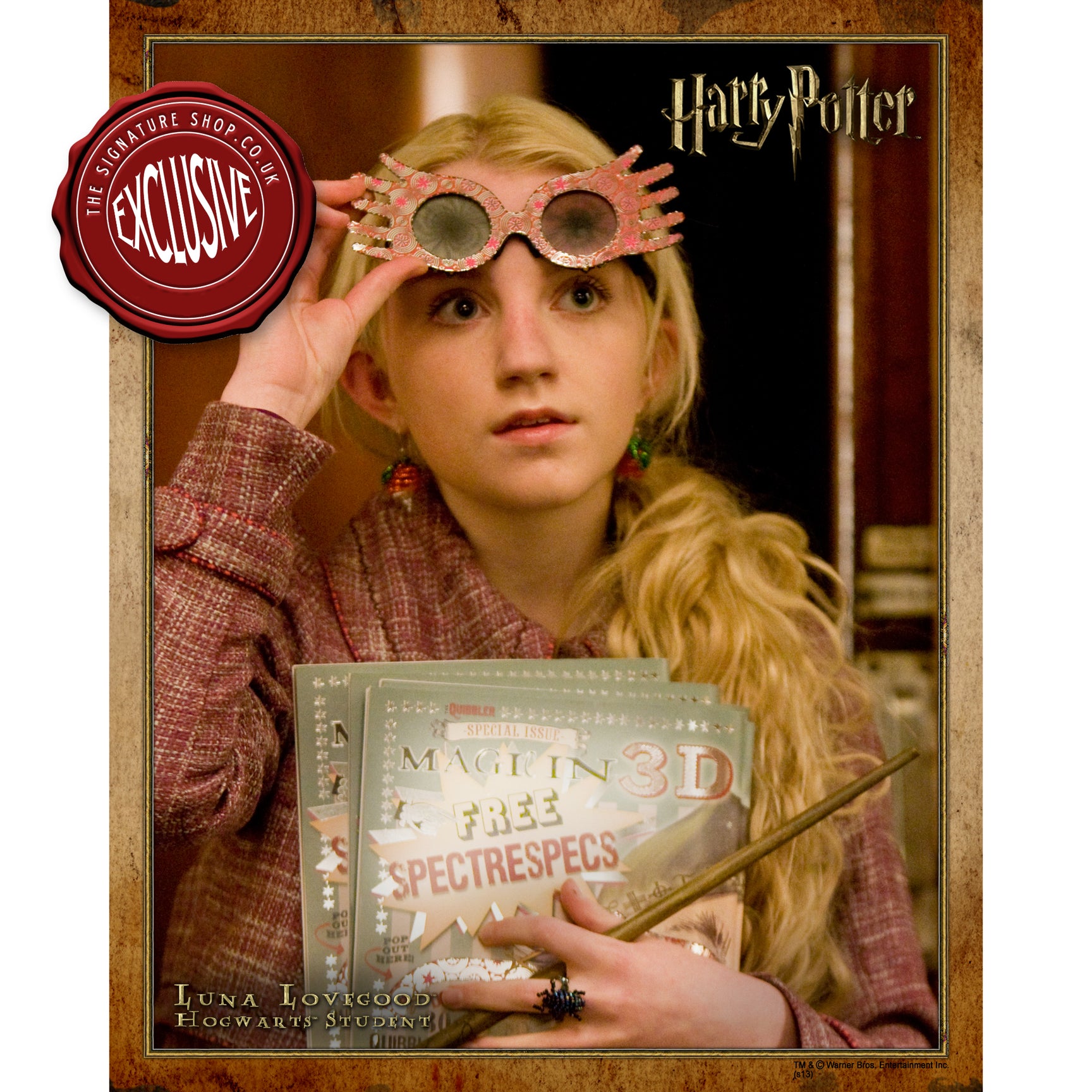 Luna Lovegood 10x8 Photo signed by Evanna Lynch The Signature Shop
